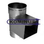 Dvierkový čistiace diel v pr. 10 mm v hr, 0,5 mm (rozmer pre dvierka 140x140) Kominus